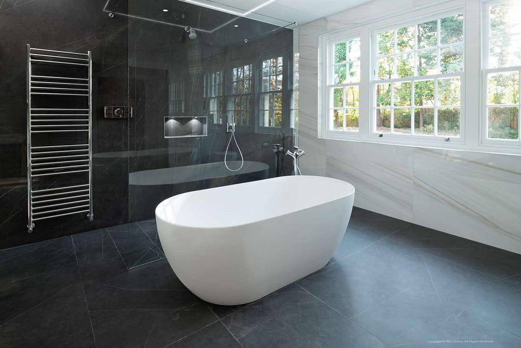 Interior architecture Photography of luxury Buckinghamshire bathroom