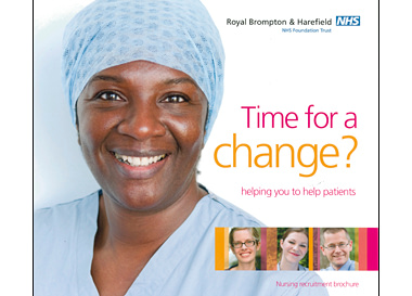 Cover Portrait Royal Brompton & Harefield Hospital Nursing Recruitment Brochure