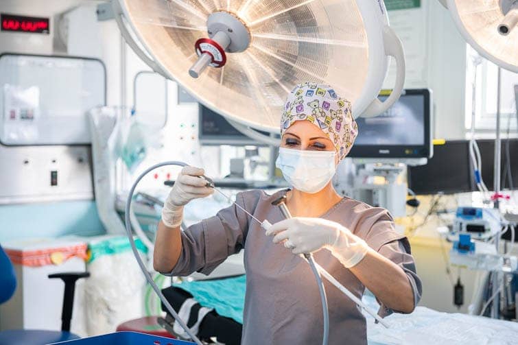 Surgeon featured in the current Channel 4 documentary Baby Surgeons: Delivering Miracles.