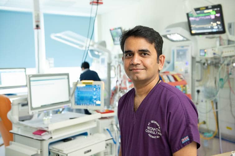 Surgeon featured in the current Channel 4 documentary Baby Surgeons: Delivering Miracles.